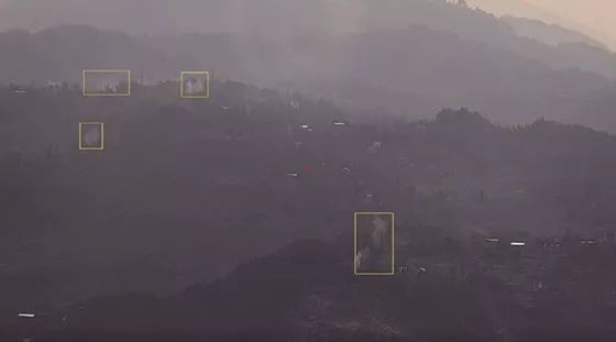 草原森林防火監(jiān)控激光夜視儀下煙霧、煙火識別